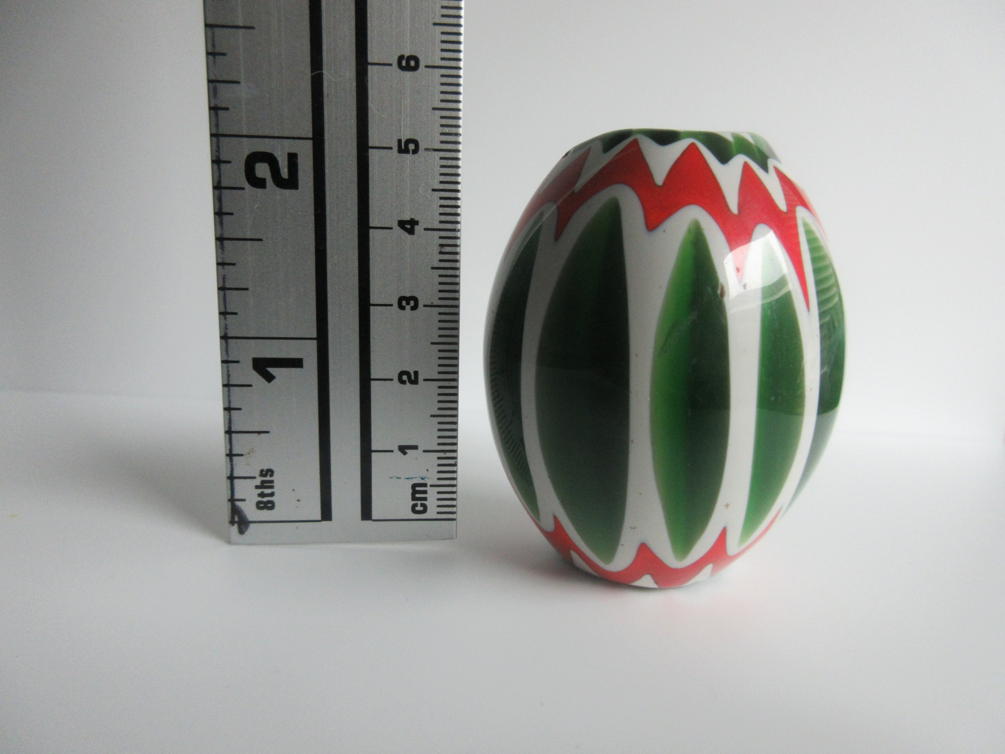 Six-Layer Venetian Chevron Trade Bead Collectible